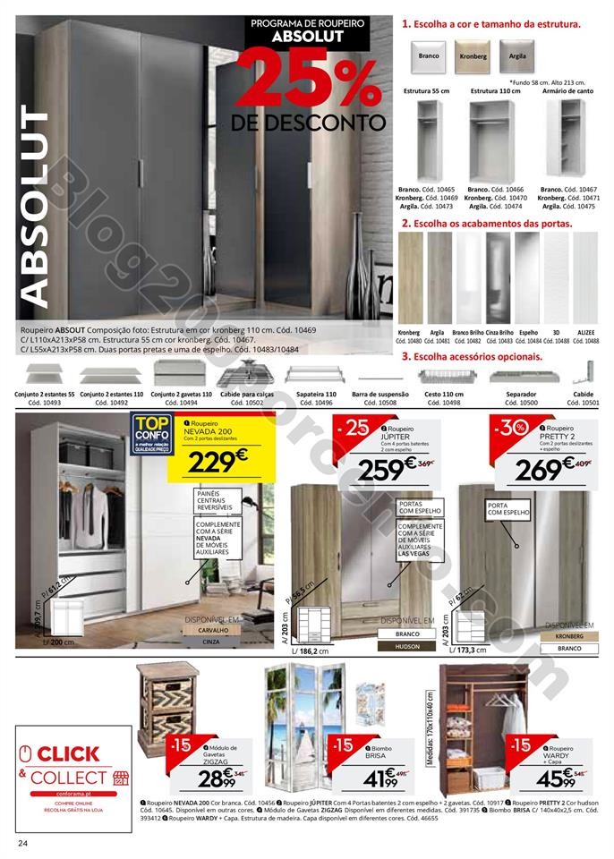 Antevisão Folheto CONFORAMA Promoções de 26 set