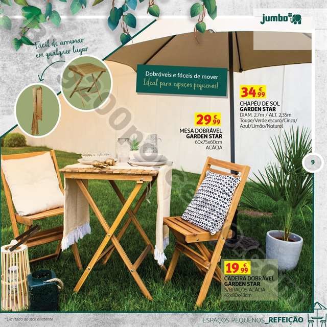 Antevisão Folheto JUMBO Especial Jardim Promoçõ