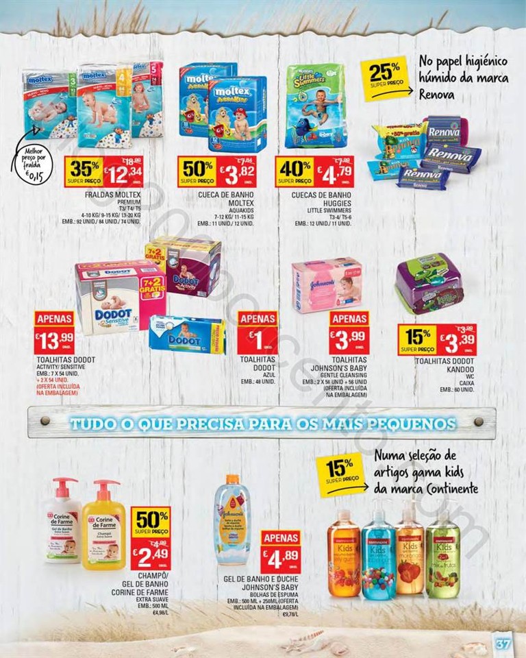 Antevisão Folheto CONTINENTE Verão Promoções d