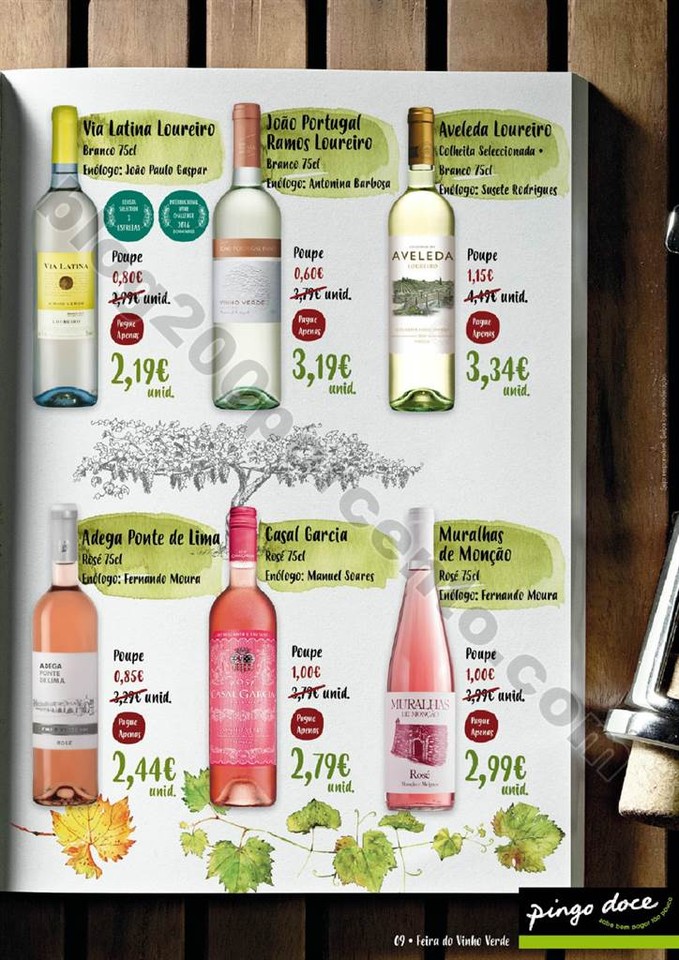 Antevisão Folheto PINGO DOCE Vinhos Verdes promo