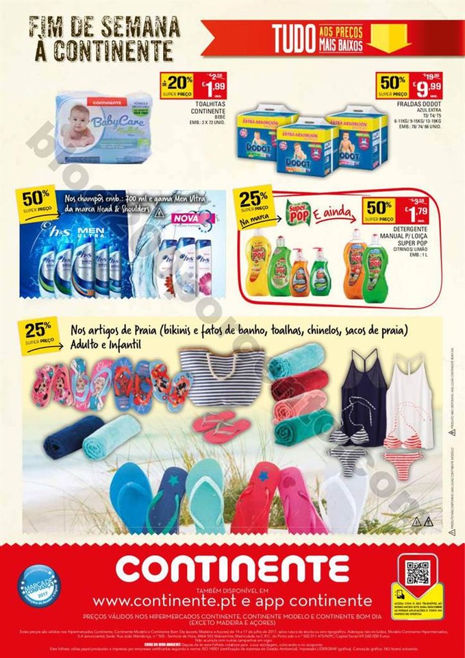 ANtevisão Folheto CONTINENTE Fim de semana de 14 