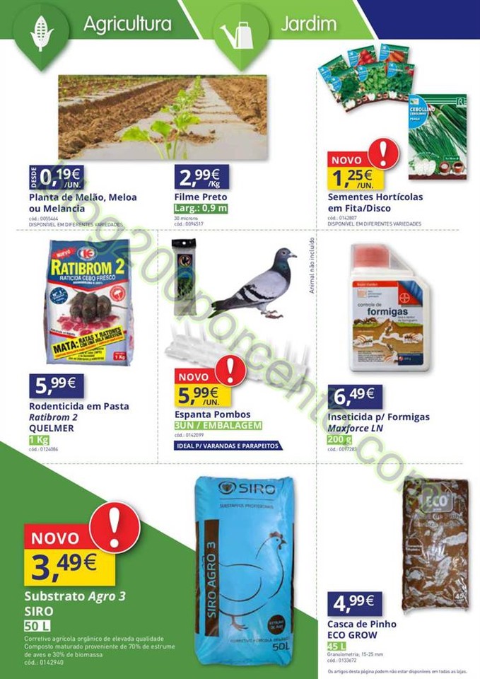 Antevisão Folheto AGRILOJA Promoções de 1 a 30 