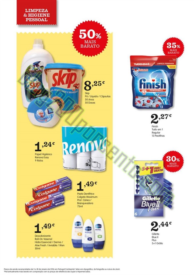 Novo Folheto AMANHECER Promoções de 5 a 18 janei