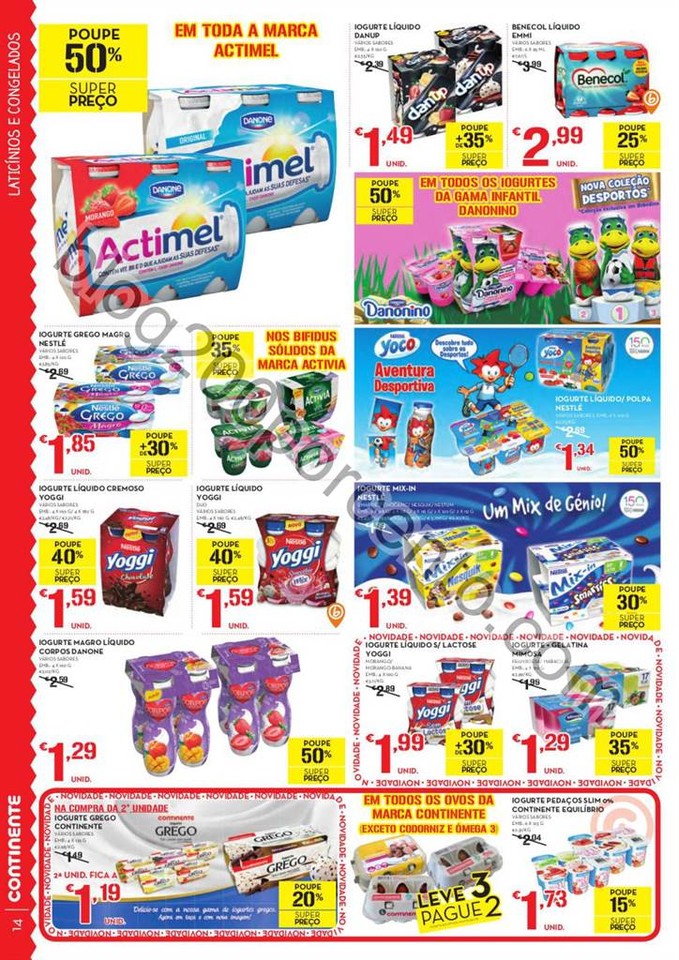 Antevisão Folheto CONTINENTE - MODELO Madeira de 