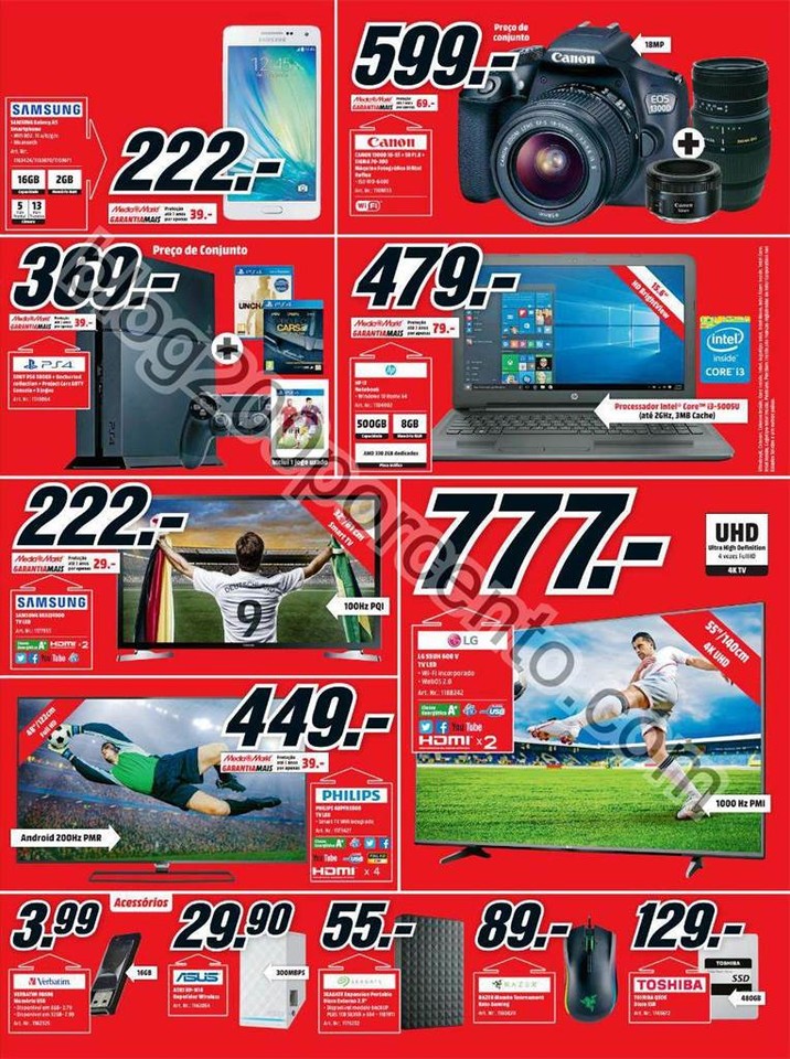 Novo Folheto MEDIA MARKT Aveiro Promoções de 16 