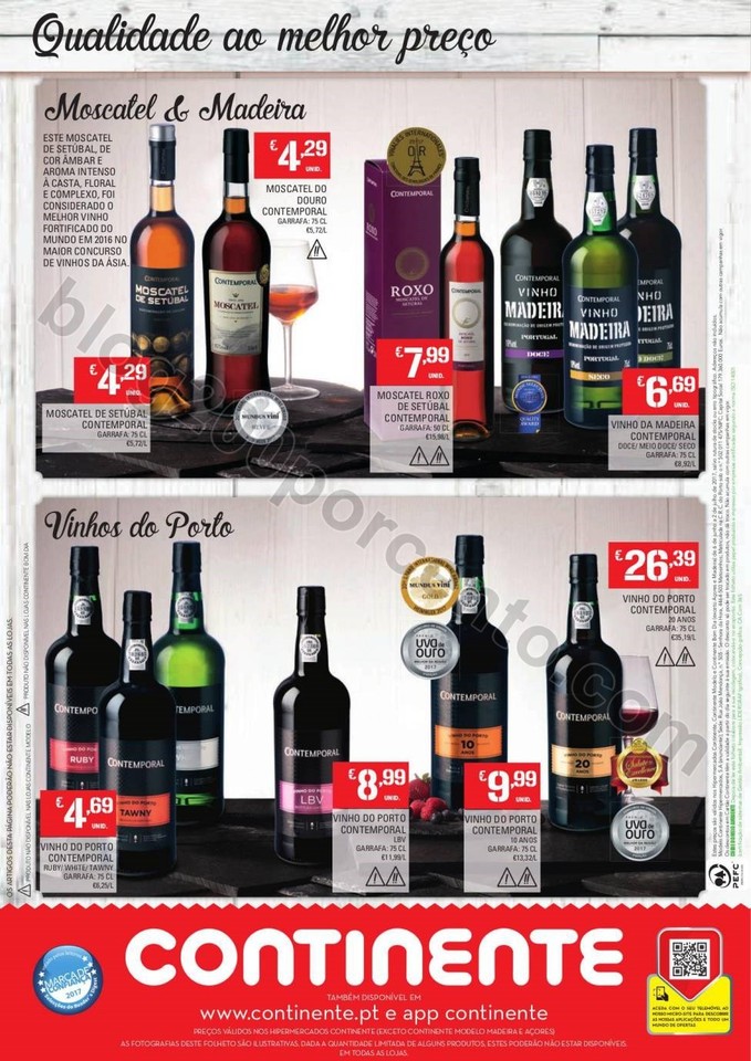 Antevisão Folheto CONTINENTE Vinhos promoções d