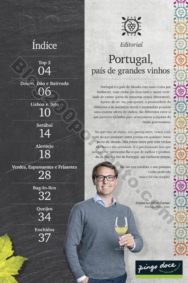 Antevisão Folheto PINGO DOCE Vinhos e Sabores Pro