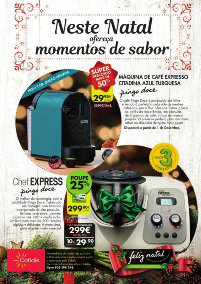 Antevisão Folheto PINGO DOCE Ofertas Natal até 2