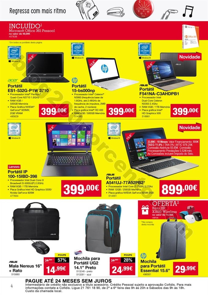 01 antevisão Folheto STAPLES Tecnologia 7 a 26 se