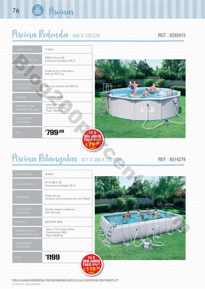 Antevisão Catálogo CONTINENTE Ar livre de 8 maio