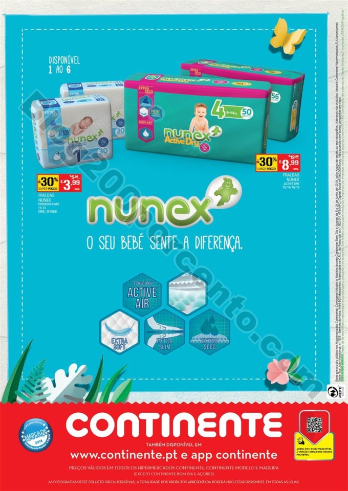 Antevisão Folheto CONTINENTE Bebé Promoções de
