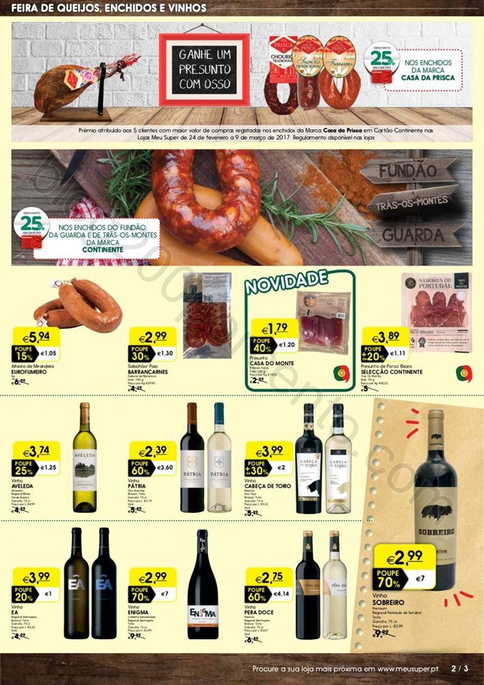 Antevisão Folheto MEU SUPER Promoções de 24 fev