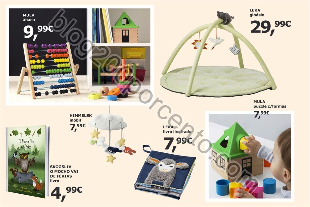 Antevisão Folheto IKEA Crianças promoções até