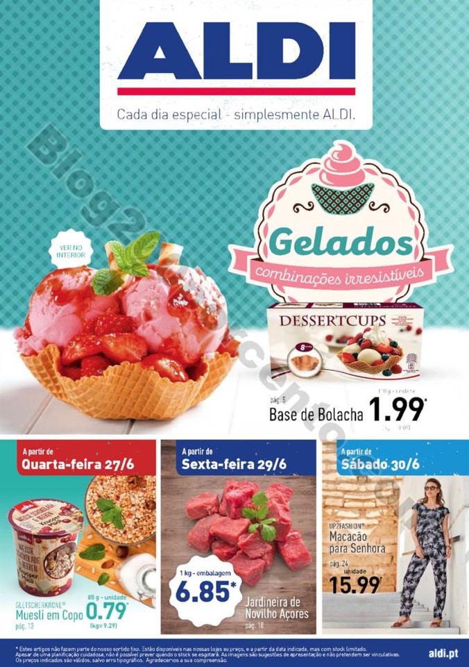 Antevisão Folheto ALDI Promoções a partir de 27