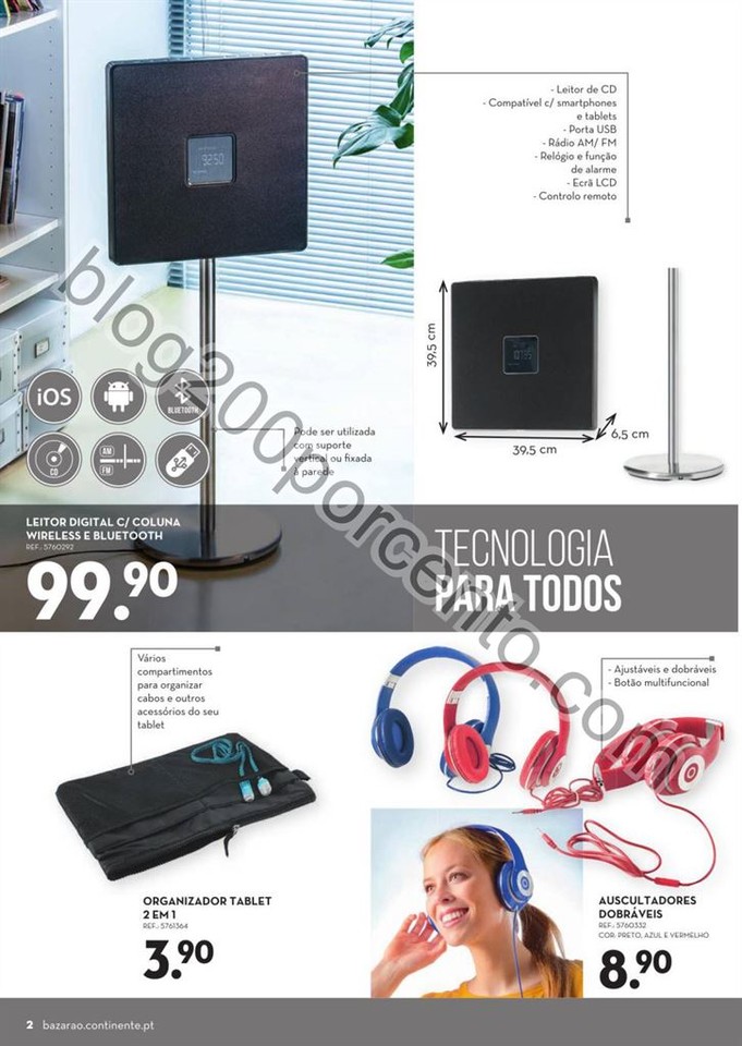 Antevisão Folheto CONTINENTE Bazarão de 24 a 30 