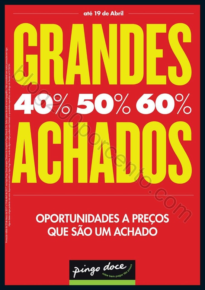 Antevisão Folheto PINGO DOCE Grandes Achados prom