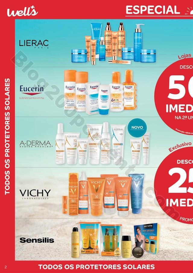 Antevisão Folheto WELLS Verão Promoções de 18 