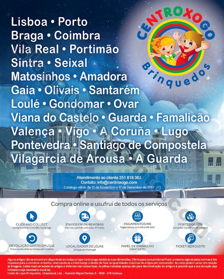 Antevisão Catálogo Brinquedos Natal CENTROXOGO P