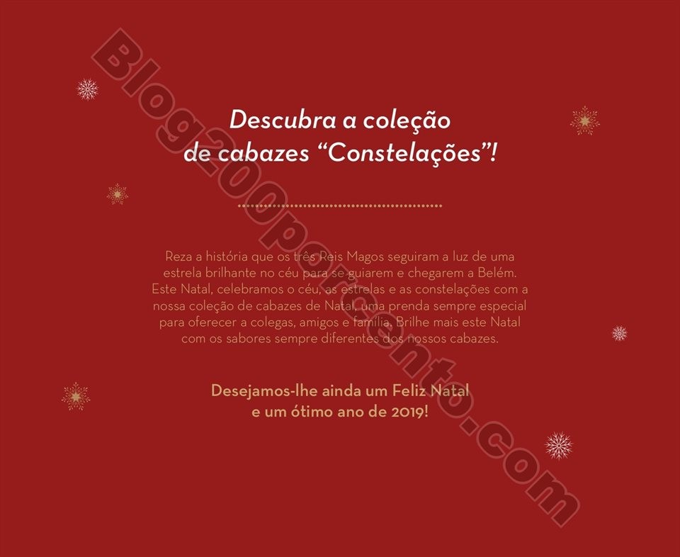 Antevisão Folheto CONTINENTE Cabazes de Natal 201