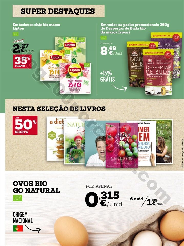 Antevisão Folheto GO NATURAL Promoções de 7 a 2