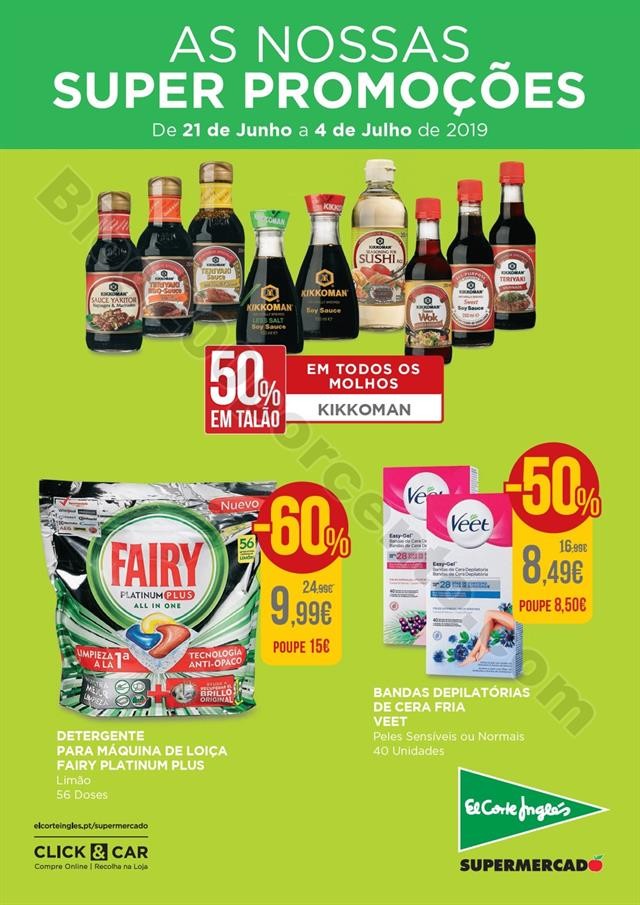 Antevisão Folheto EL CORTE INGLÉS Promoções de