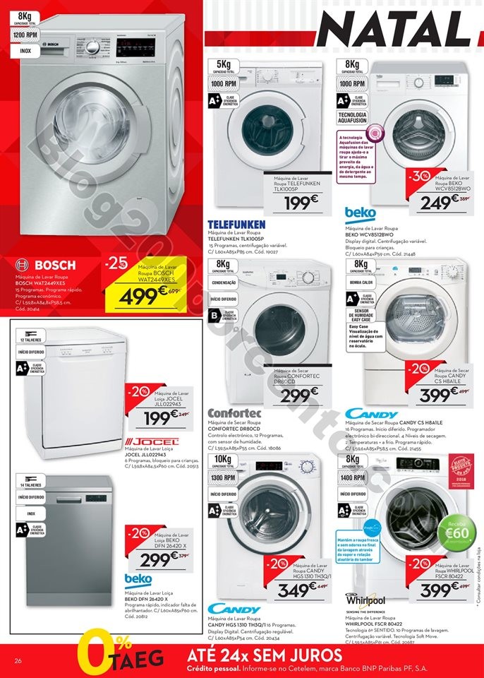 Antevisão Folheto CONFORAMA Natal promoções at