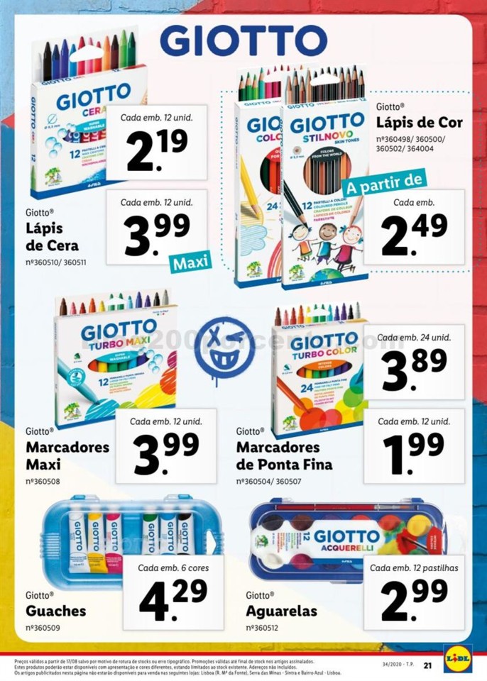 Antevisão Folheto LIDL Regresso às Aulas Promoç