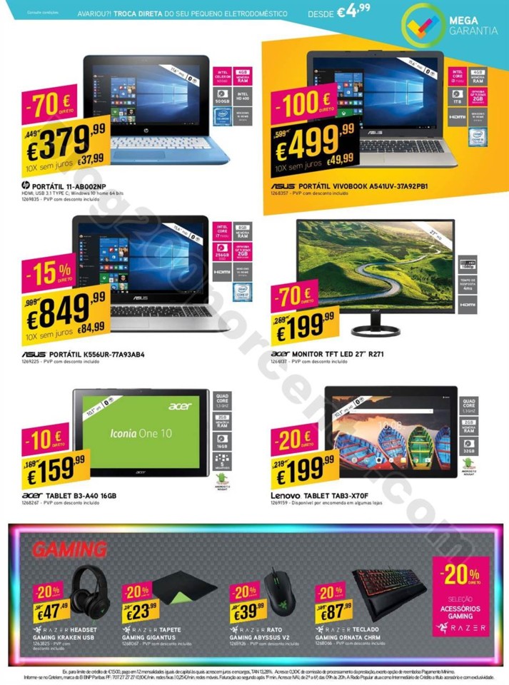 Antevisão Folheto RADIO POPULAR Promoções de 6 