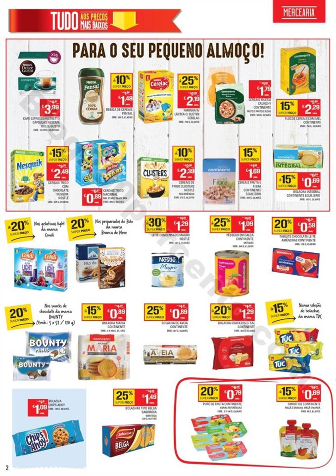 Antevisão Folheto CONTINENTE Promoções de 24 ab