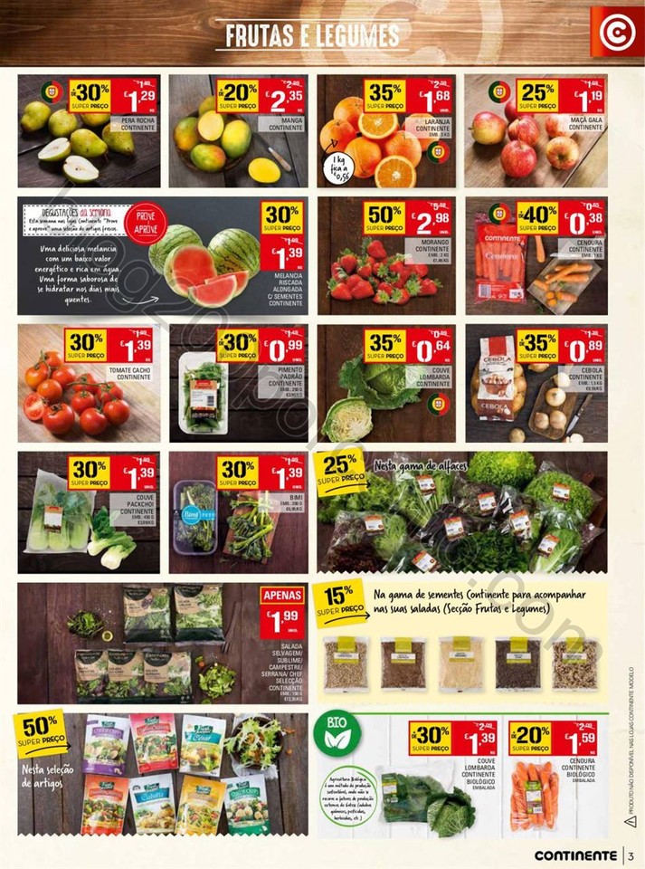 Antevisão Folheto CONTINENTE Promoções de 18 a 