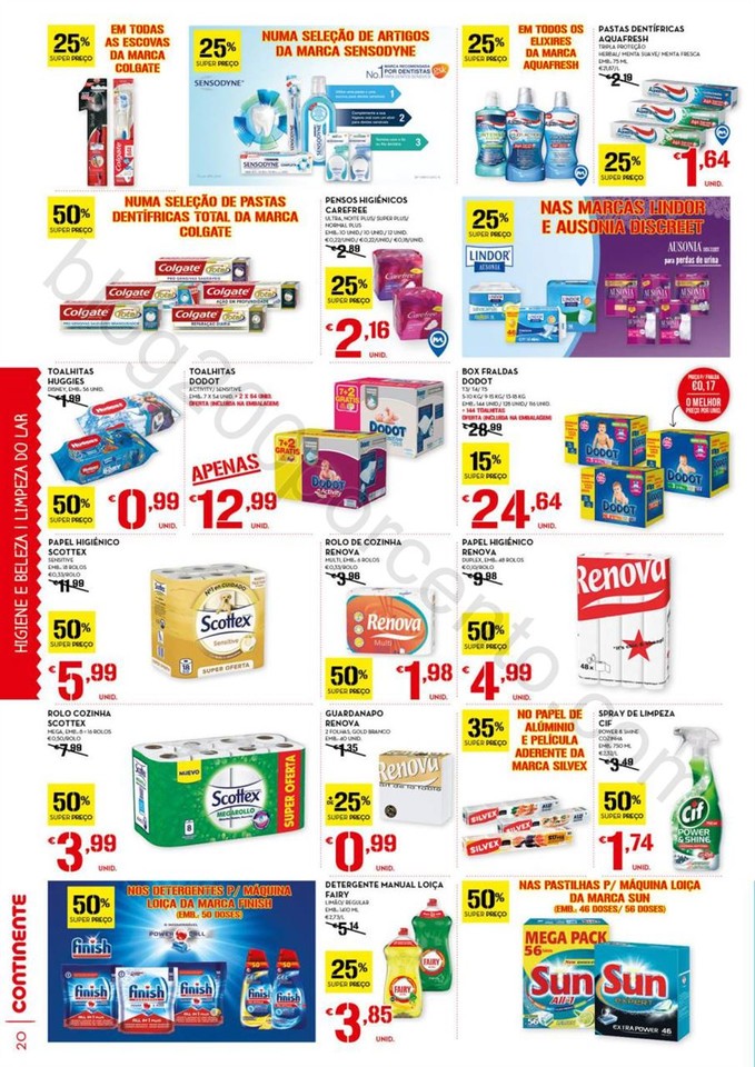 Antevisão Folheto CONTINENTE promoções de 31 ja