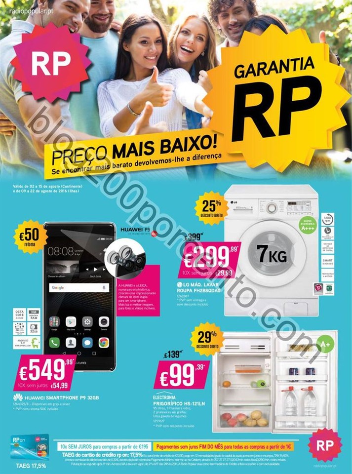 Novo Folheto RADIO POPULAR Promoções de 2 a 15 a