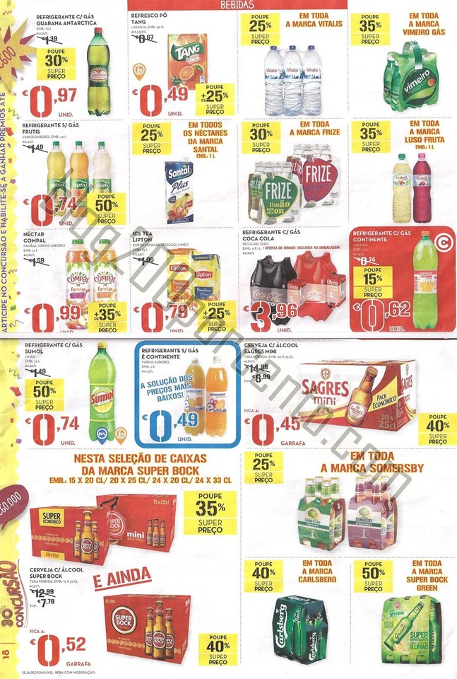 Antevisão Folheto CONTINENTE Promoções de 1 a 7