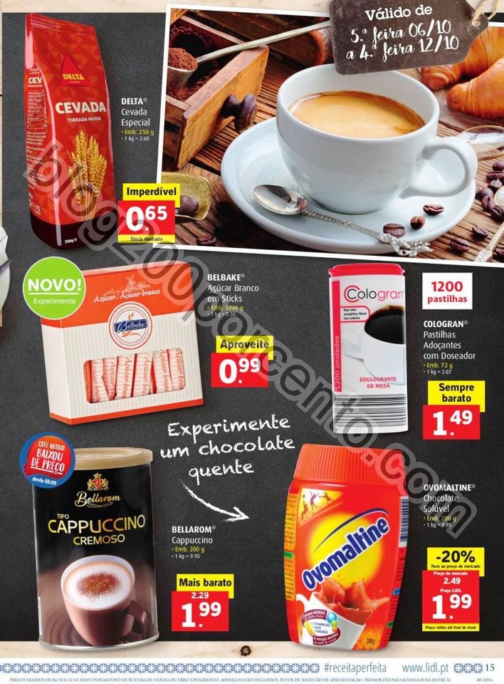 Antevisão Folheto LIDL Promoções semana de 6 a 