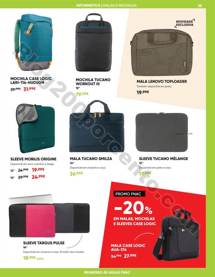 Antevisão Folheto FNAC Regresso às aulas promoç