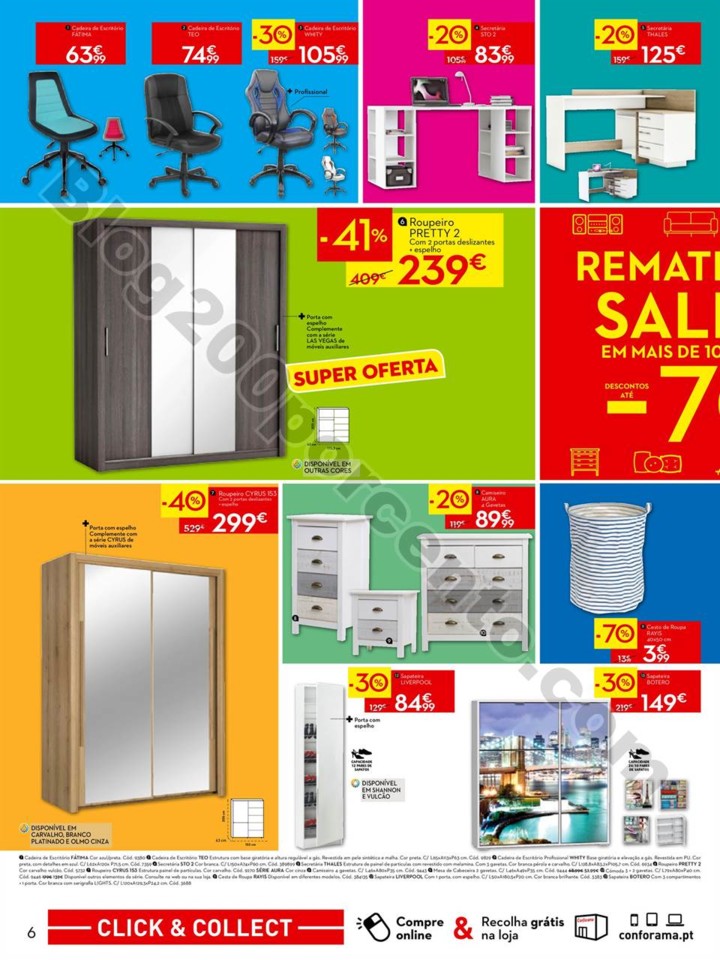 Antevisão Folheto CONFORAMA Remate saldos promoç