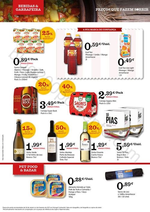 Antevisão Folheto AMANHECER Promoções de 24 jan