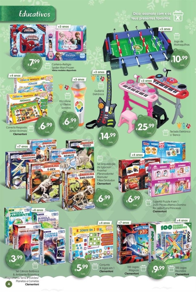 Antevisão Folheto MINIPREÇO Natal promoções de