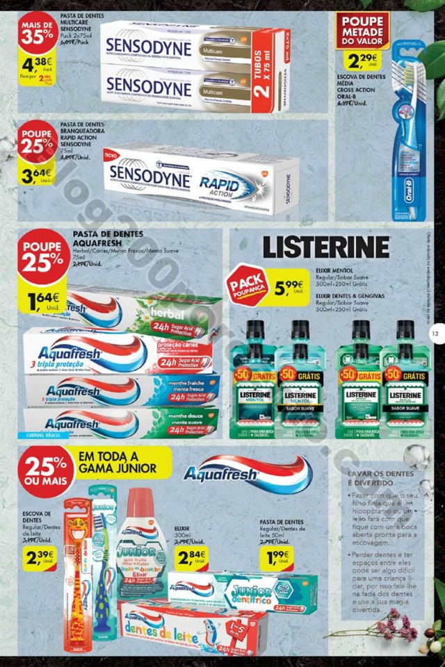 Antevisão Folheto PINGO DOCE Especial higiene e l