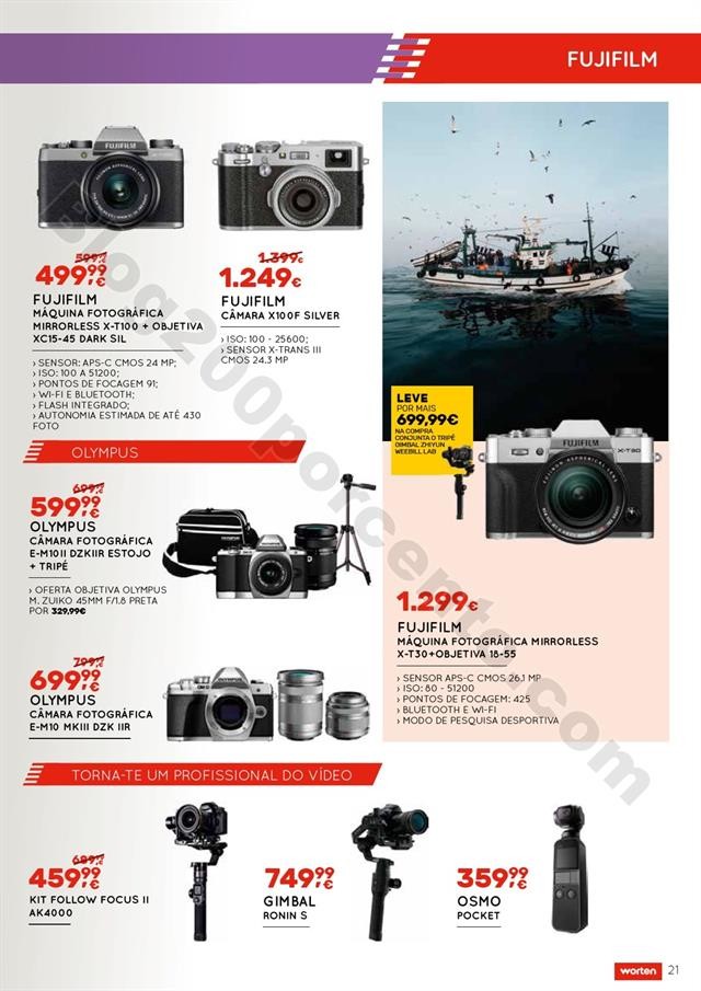 Antevisão Folheto WORTEN Especial Fotografia Prom