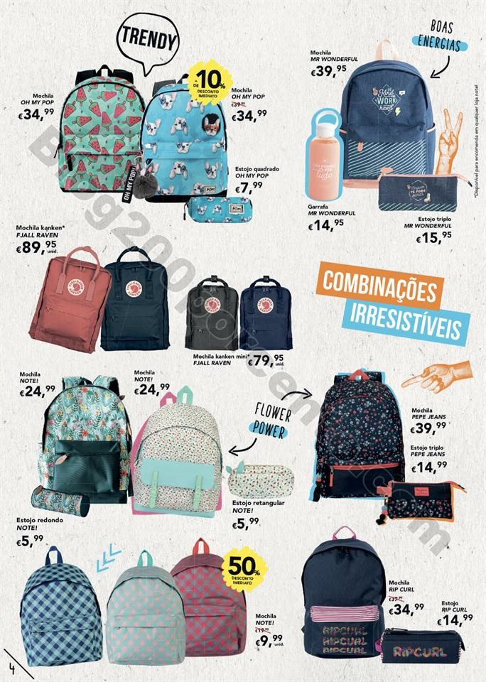 Antevisão Folheto NOTE Regresso às aulas Promoç