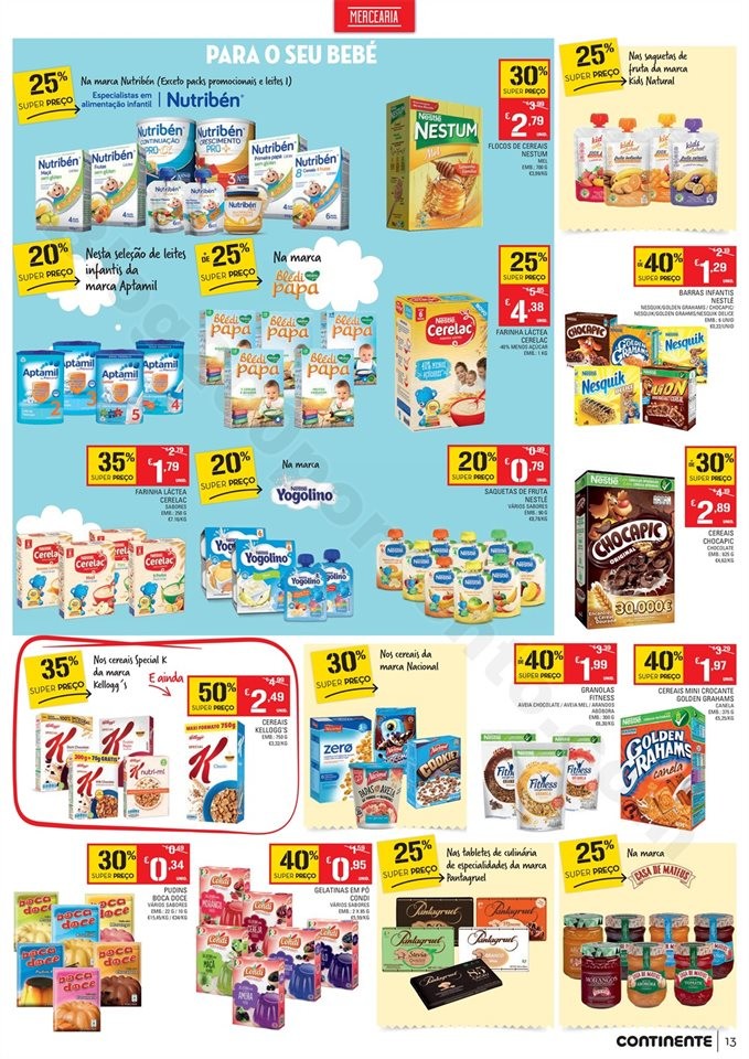 Antevisão Folheto CONTINENTE Promoções de 26 fe