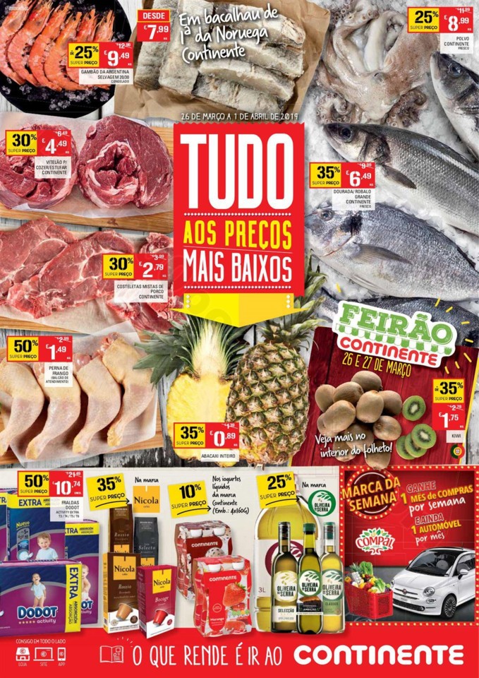 Antevisão Folheto CONTINENTE Promoções de 26 ma