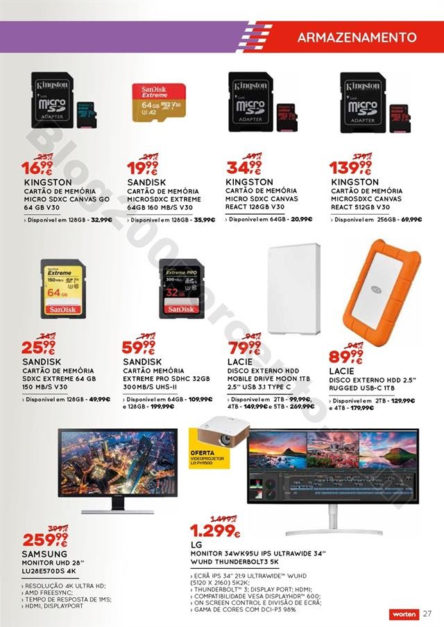 Antevisão Folheto WORTEN Especial Fotografia Prom