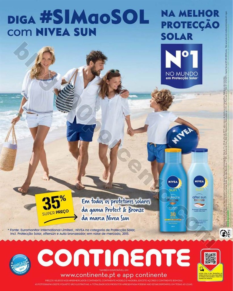Antevisão Folheto CONTINENTE Extra verão promoç