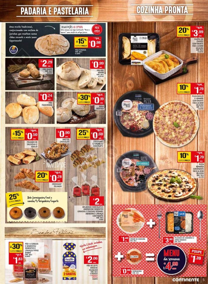 Antevisão Folheto CONTINENTE Madeira de 10 a 16 j