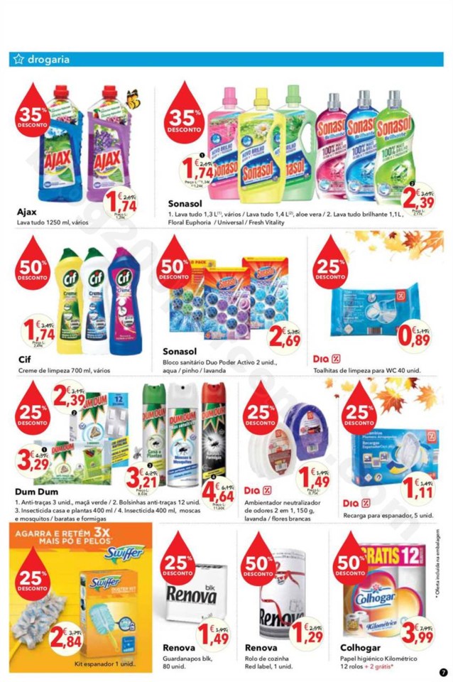 Antevisão Folheto CLAREL Promoções de 19 outubr