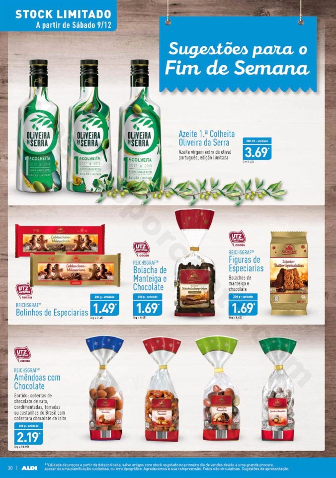 Antevisão Folheto ALDI Natal Promoções a partir
