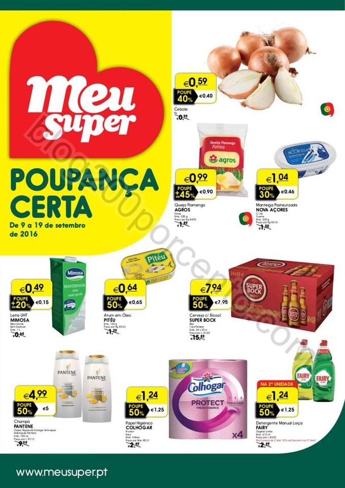Antevisão Folheto MEU SUPER Promoções de 9 a 19