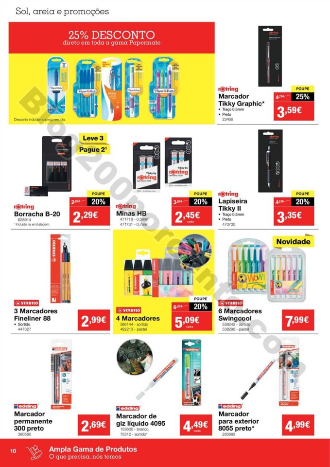 Antevisão Folheto STAPLES Promoções de 10 a 25 